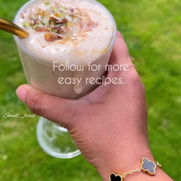 "Delicious Blend: Sip on this Nutrient-Packed Dry Fruit Smoothie for a Healthy Boost!"