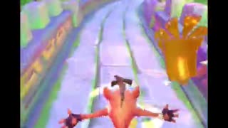 Classic Crash Bandicoot And The Noid Gameplay - Crash Bandicoot: On The Run!