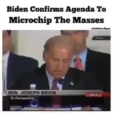 Biden Confirms Agenda to Microchip