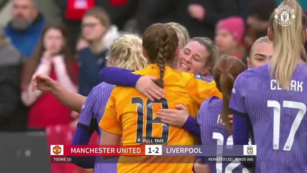 Man Utd 1-2 Liverpool | WSL Match Recap