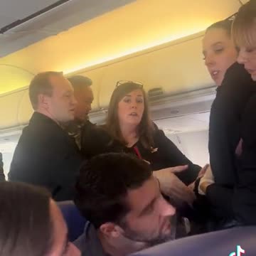 Woman on plane claims she’s being human trafficked