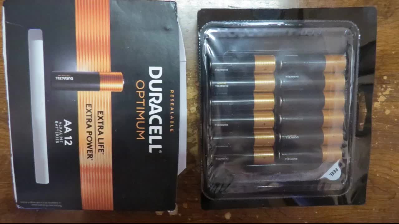 Review: Duracell Optimum AA Batteries with Power Boost Ingredients, 12 Count Pack Double A Batt...