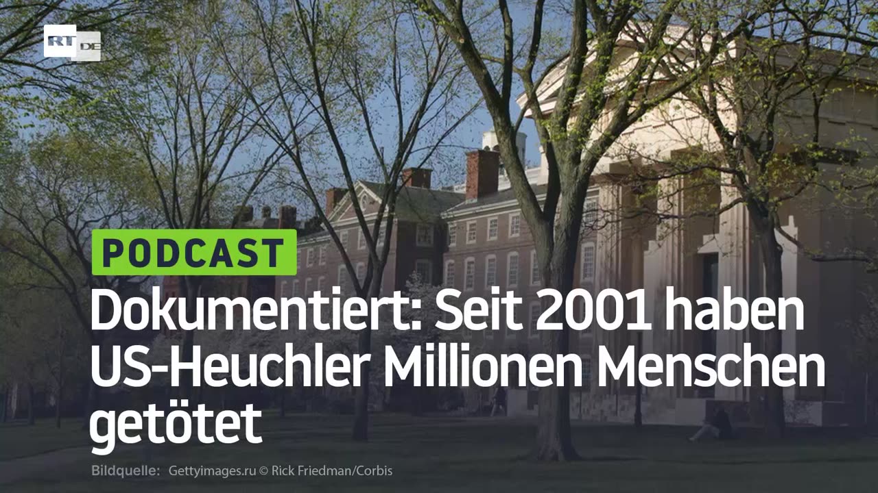 Dokumentiert: Seit 2001 haben US-Heuchler Millionen Menschen getötet