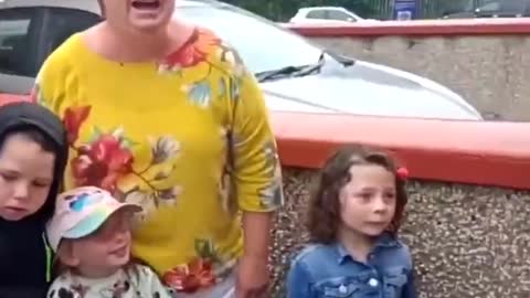 Flashing ya PRIDE 🏳️‍🌈 crotch at CHILDREN. DEGENERATE!!!