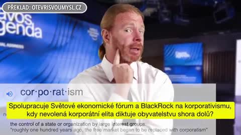 Klaus Schwab, WEF Autor: JP Sears Překlad: otevrisvoumysl.cz