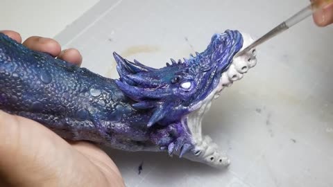 Making MINECRAFT Ender Dragons with Epoxy