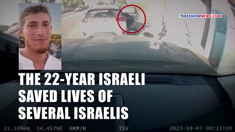 Watch How Israeli Soldier ‘Off Duty & Unarmed' Saved Civilians From Multiple Hamas Grenade Attacks