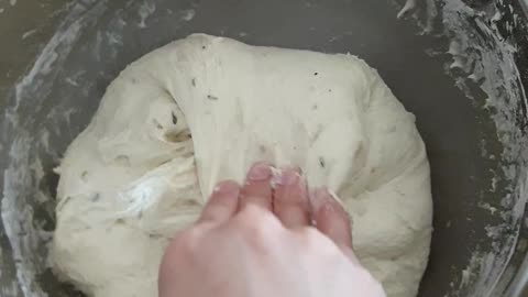 Kneading/Strengthening the Dough