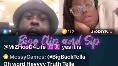 King Kelvin lines Jessy n talks about Woof listening to daughter at therapy 6/23/24 #bigoclipandsip