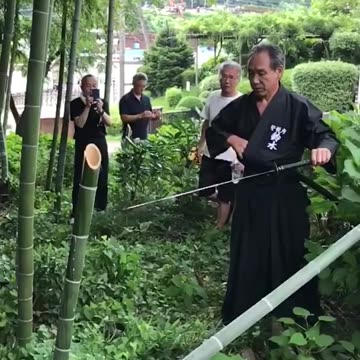 The power of japanese swords katana shen
