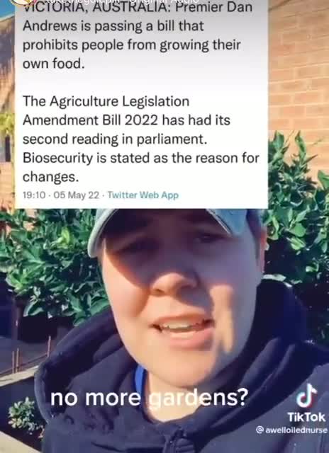 Do you still have the right to grow your own food on your property?