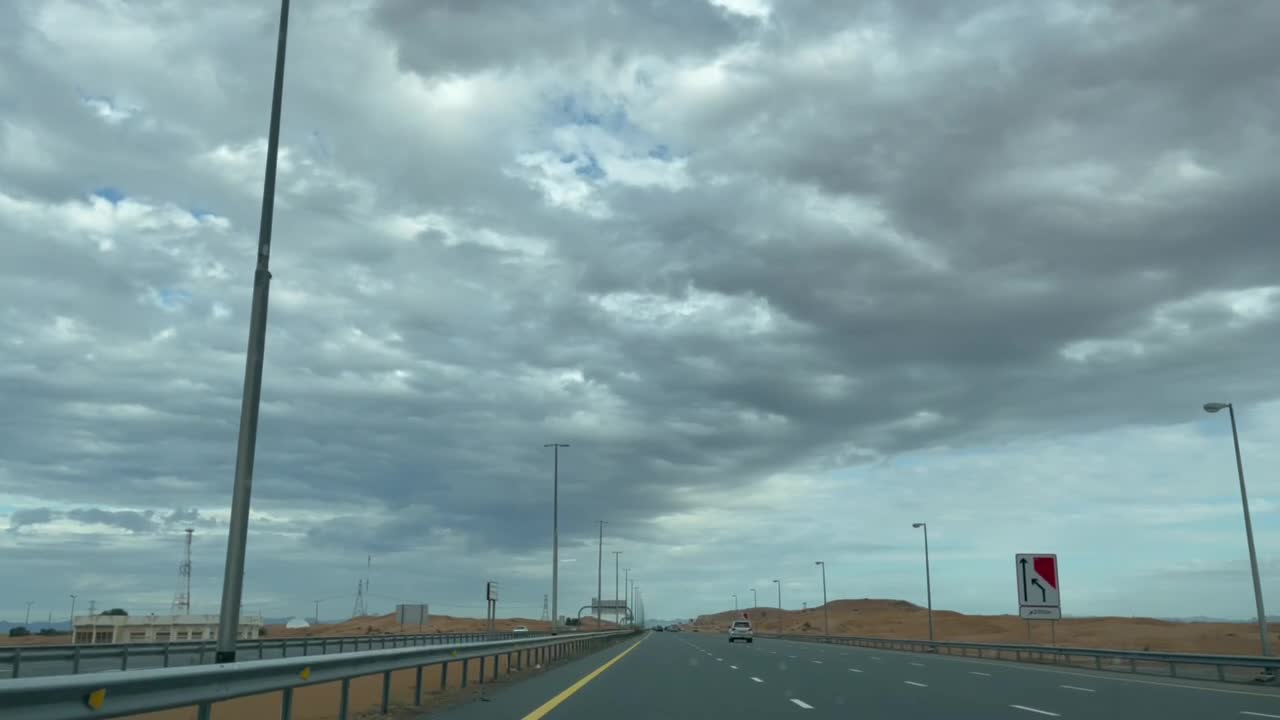 Dubai Weather - Way to Fujeirah