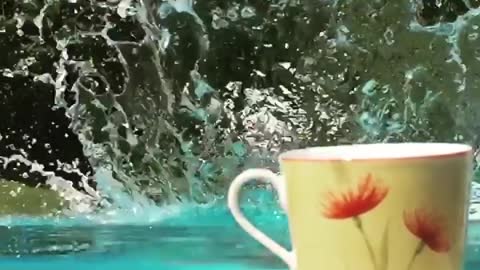 A Storm Outside a teacup