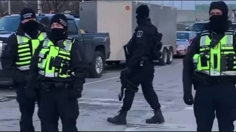 🚨UPDATE🚨 POLICE ARE MOVING IN ON THE CANADIAN TRUCKERS!!!!