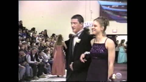 2000-01 WPHS Vids 084 Prom 050 Grand March Couple 23 by Glenn Strader