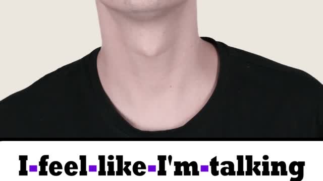 I feel like I am talking too loud