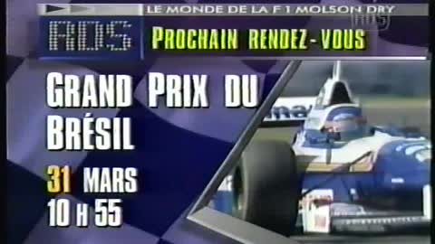 Le Grand prix D'Australie de 1996