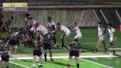 Scrumhalf Tackle on Eight-man at Lindenwood University