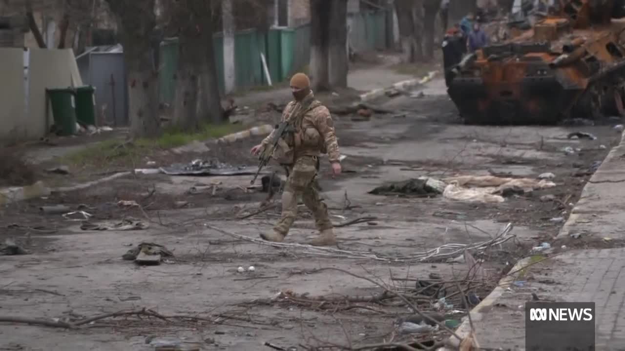 Bucha, the Ukrainian city of horrors caught up in Rossia's battle for Kyiv.