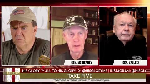 Take FiVe: America's Generals join His Glory! Brighteon!!