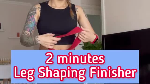 2 min leg short chain/Workout with me