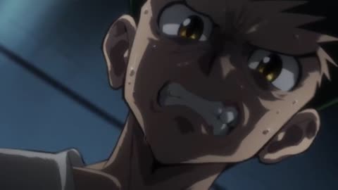 Neferpito surprised at one's strength Gon [HunterxHunter]