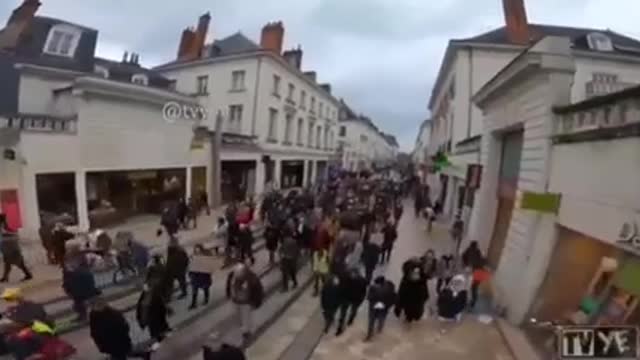 Paris France Freedom Protest - March 5th 2022