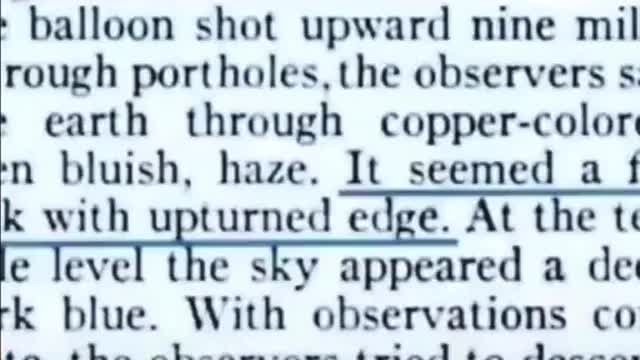 The earliest astronauts (BEFORE NASA EXISTED) said it was FLAT.