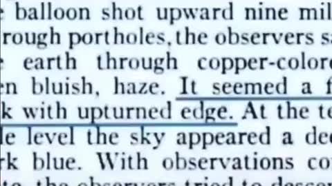 The earliest astronauts (BEFORE NASA EXISTED) said it was FLAT.
