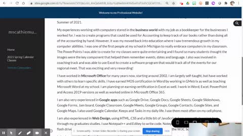 IC U1 C2 Additional Pages to Sites