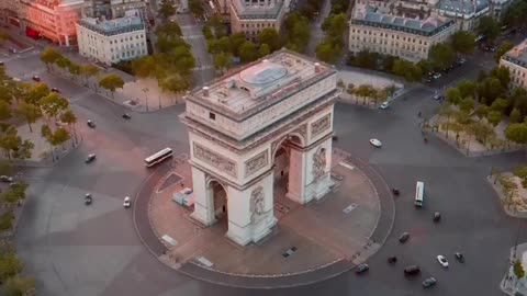 THE ARC DE TRIOMPHE