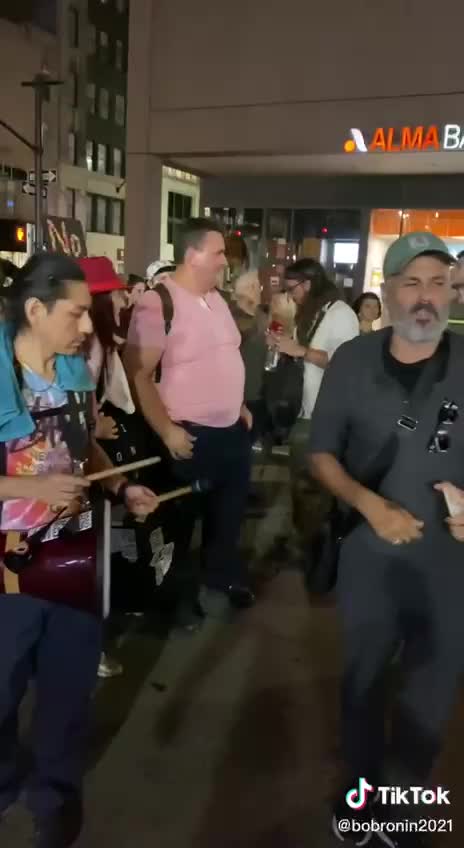 "F*ck Joe Biden & DeBlasio"