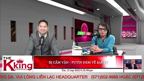 BỊ CẤM VẬN - PUTIN ĐEM VỀ $58 TỶ - 04/12/2022 - The KING Channel