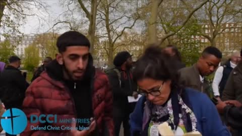 Jesus is part of Allah Speakers Corner