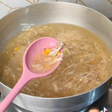 Special soup home made