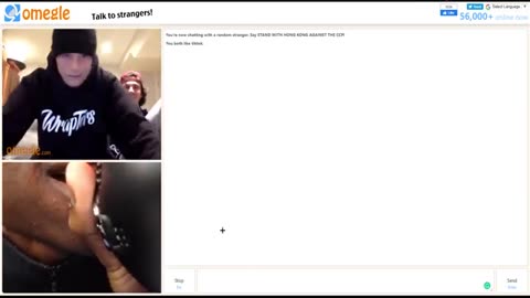 Funny moment on omeggle