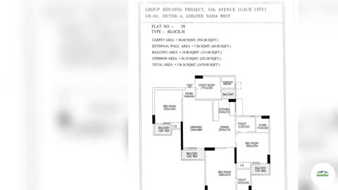 Gaur City 5th Avenue Home Apartments
