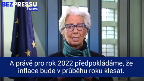 Prezidentka Evropské centrální banky Lagarde