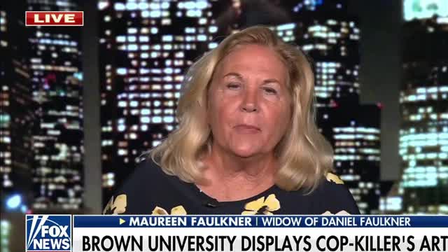 Widow of slain cop slams Brown University for hosting exhibit honoring murderer