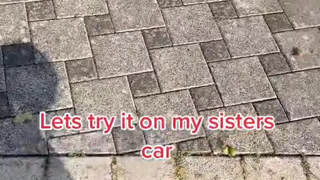 Install some small accessories on my sister's car tires. Will she find them?