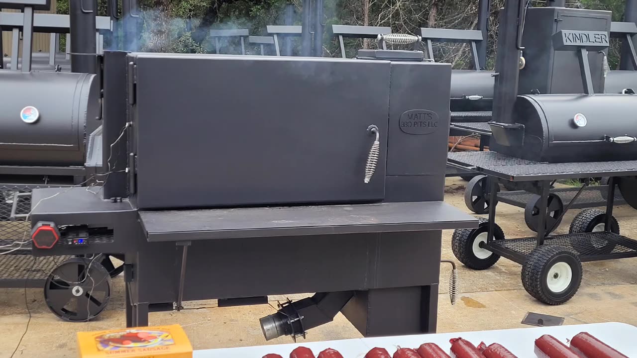 Gravity Feed Smoker