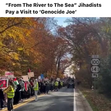 Just Another Saturday: Jihadists and Democrats March to Biden's White House Chanting for Destruction of Israel
