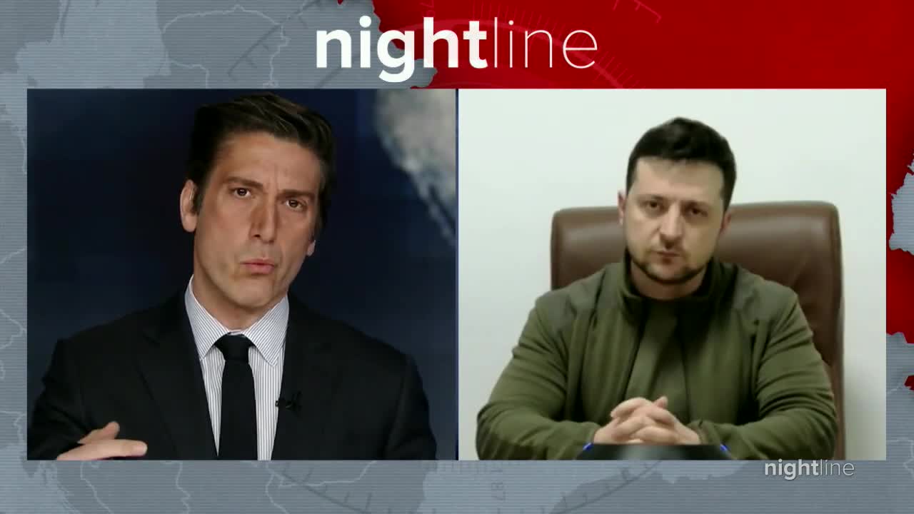 Ukrainian President Volodymyr Zelenskyy speaks exclusively
