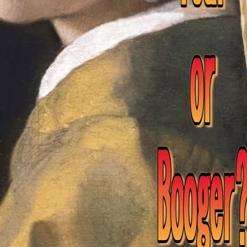 The Girl With The Pearl Earring On A