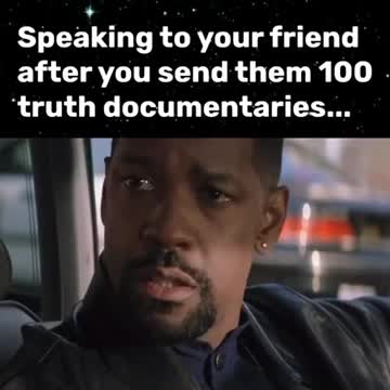 Its hard waking up people