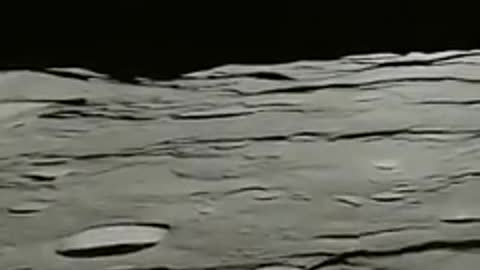 Unpublished, images seen from the moon with a view to the land of a Japanese space station