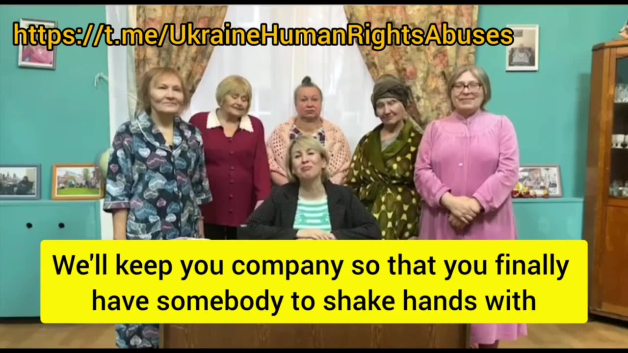 ►🇷🇺 Babushkas congratulate Biden's 80th birthday and invite him to their nursing home