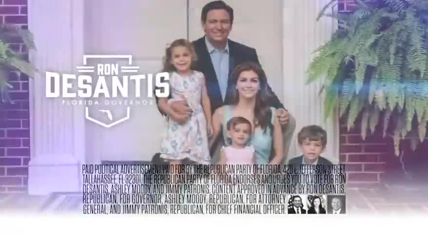 Ron DeSantis just released the best ad of 2022