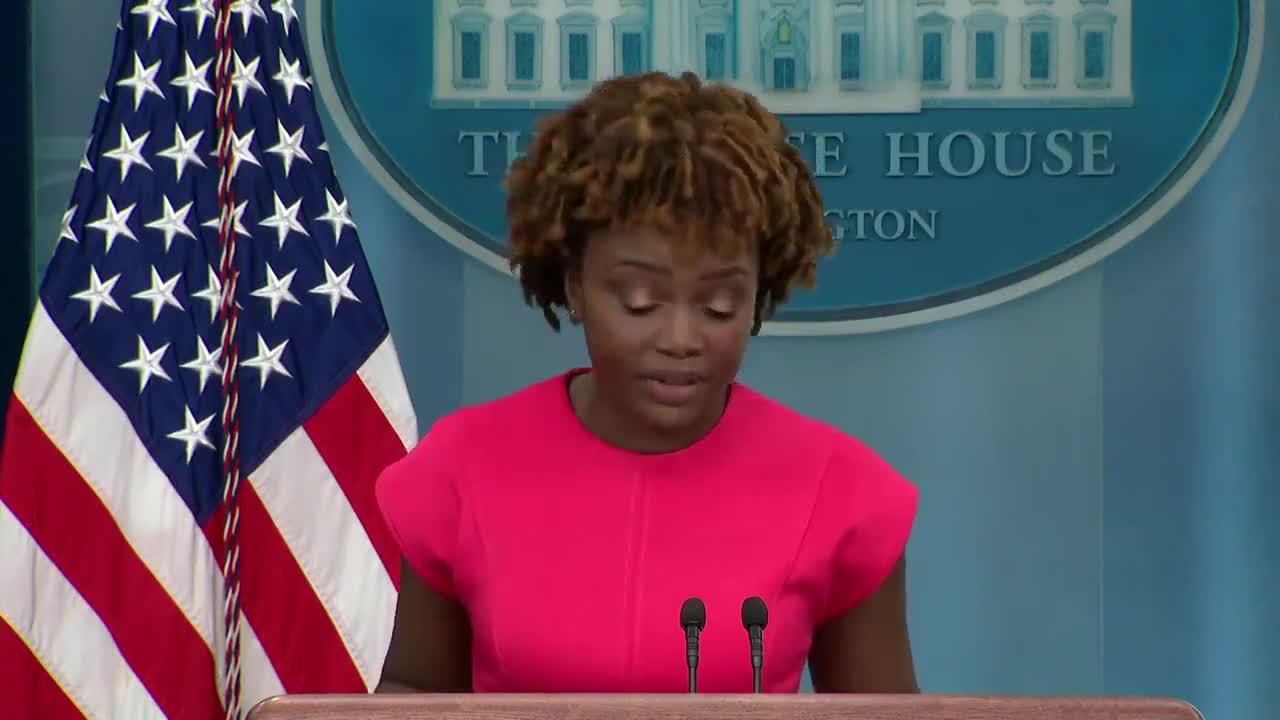 Press Sec. Jean-Pierre Calls Justice Clarence Thomas “Judge Thompson”