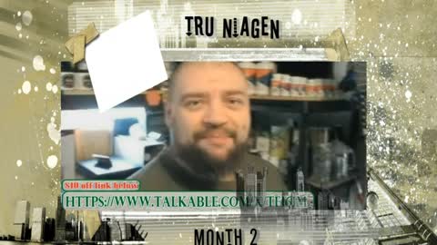 Tru Niagen Month 2 review Nov.- Dec 2018